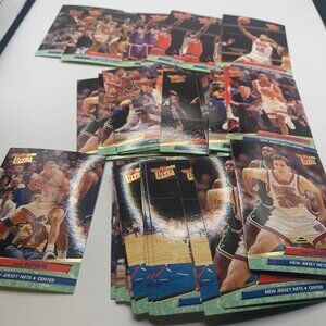 38ct 1992-1993 Ultra Fleer New Jersey Nets Trading Cards NRMT